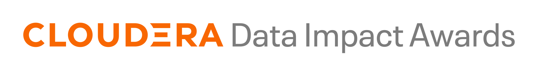 Cloudera Data Impact Awards logo