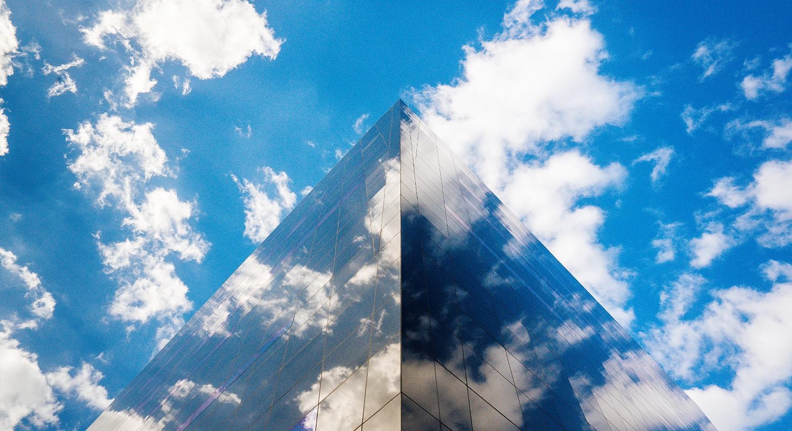 clouds and building