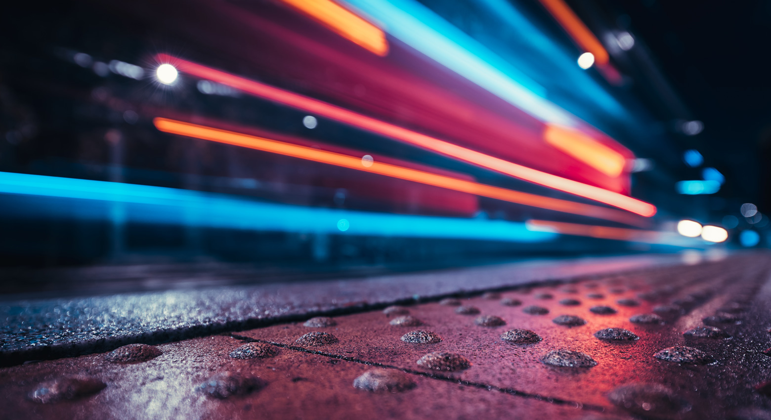 Trailing street lights 