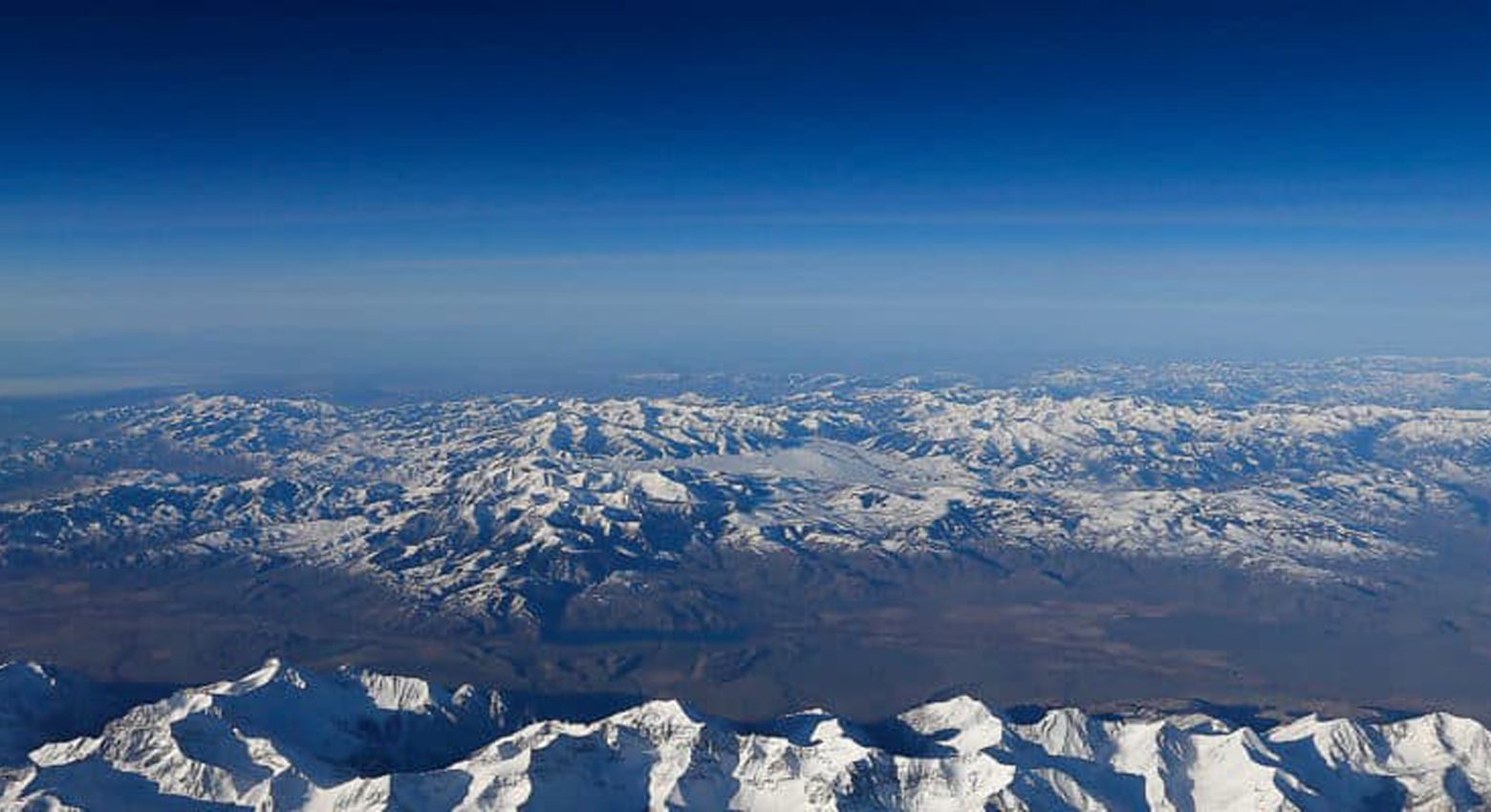 snowy mountains