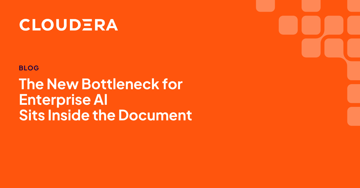 The New Bottleneck for Enterprise AI Sits Inside the Document | Blog ...
