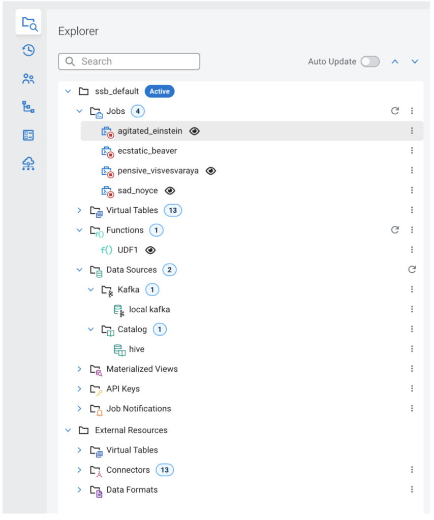 Custom layout example