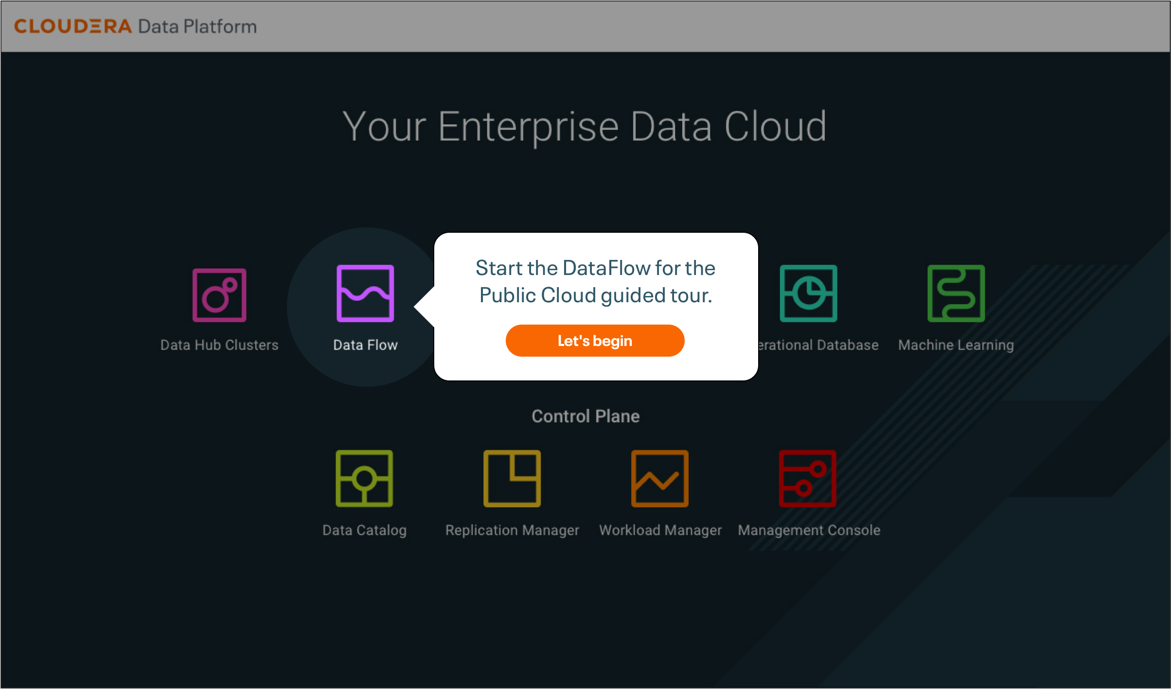 DataFlow for Public Cloud Tour