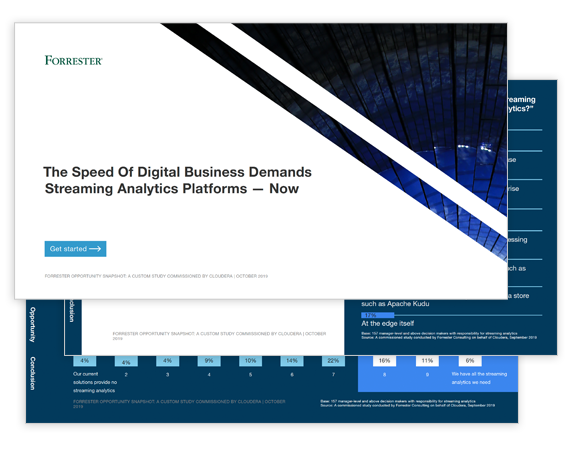 The Speed Of Digital Business Demands Streaming Analytics Platforms — Now