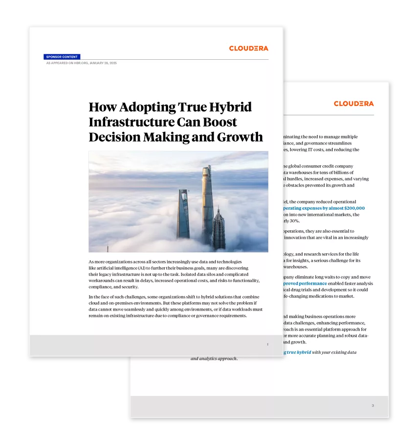 How Adopting True Hybrid Infrastructure Can Boost Decision Making and Growth thumbnail