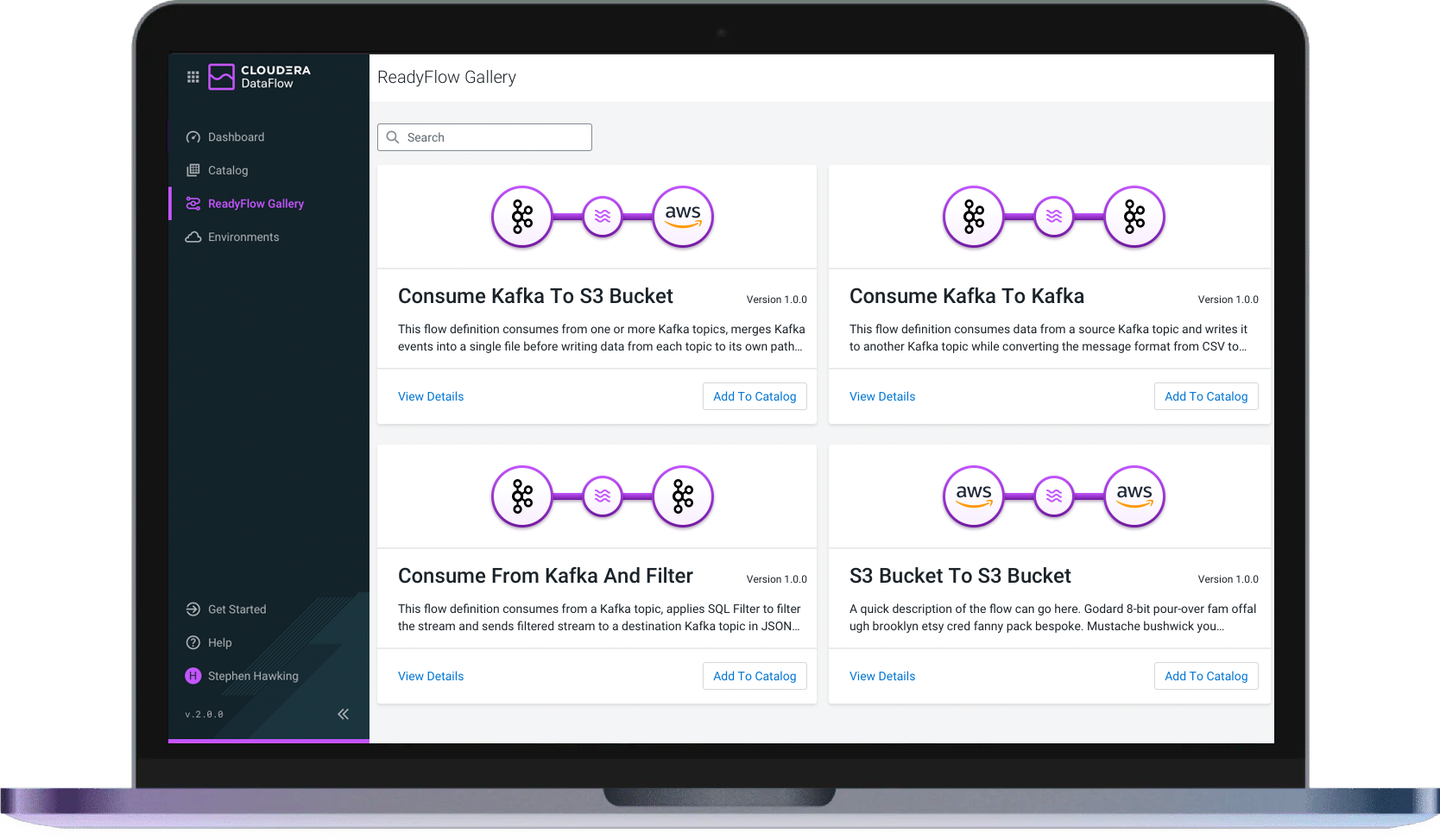 DataFlow ReadyFlow Screenshot