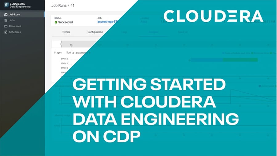Cloudera Data Engineering overview video
