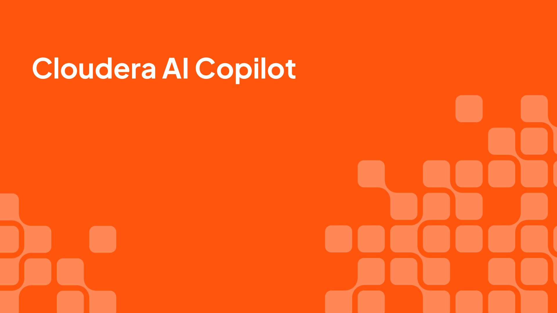 Cloudera AI Copilot Assistant video thumbnail