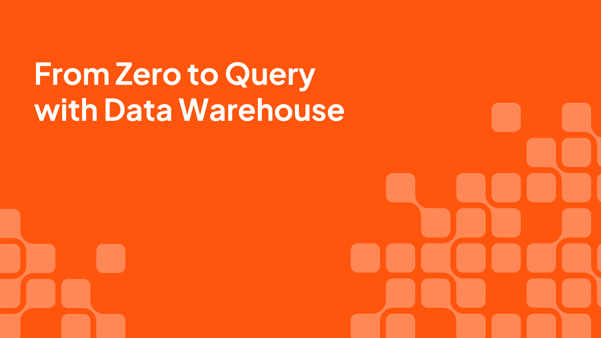 From Zero to Query with Cloudera Data Warehouse