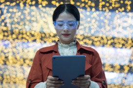Thumbnail of two people working together at a computer