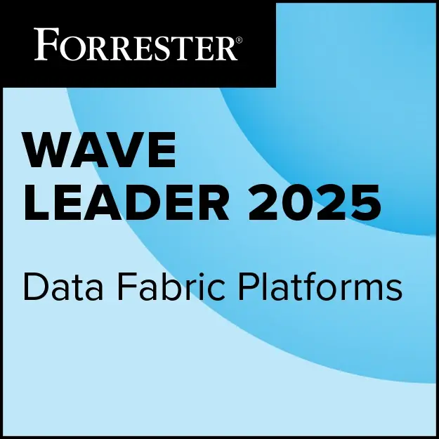 The Forrester Wave Data Fabric Platforms badge