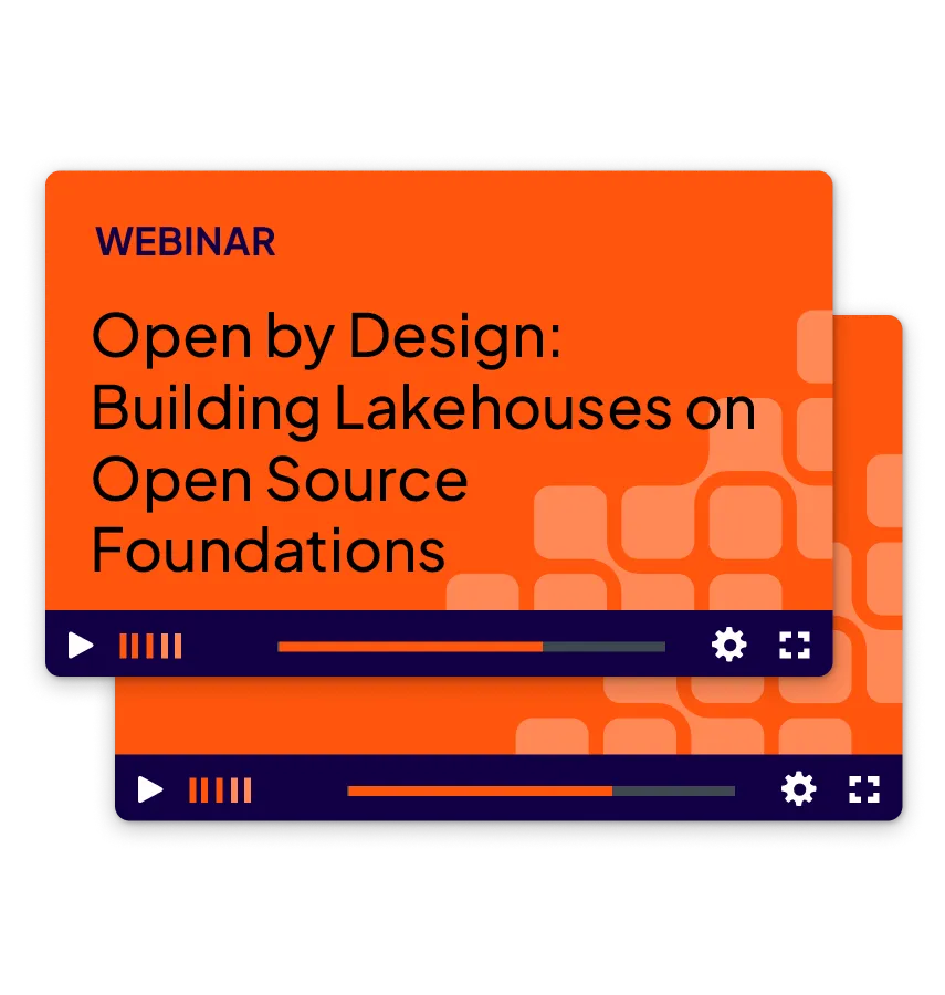 Open by Design: Building Lakehouses on Open Source Foundations