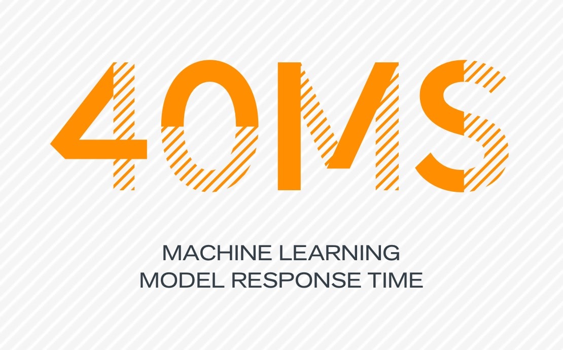 40ms machine learning models response time