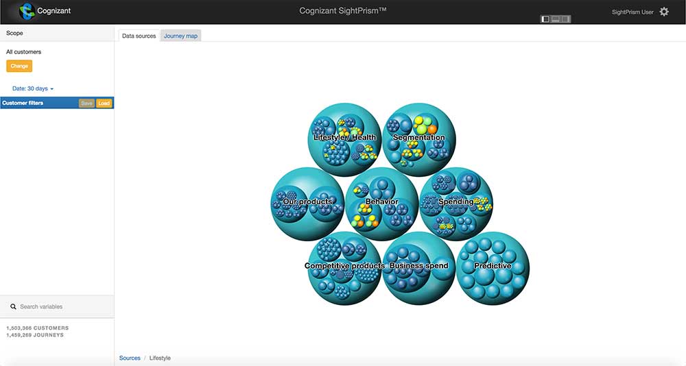 Cognizant - demo screenshot