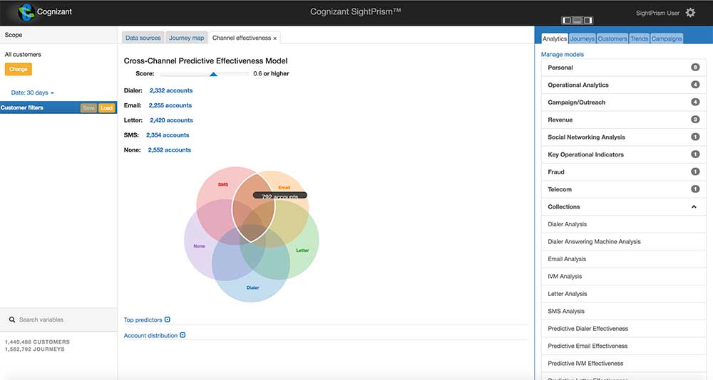 Cognizant - demo screenshot