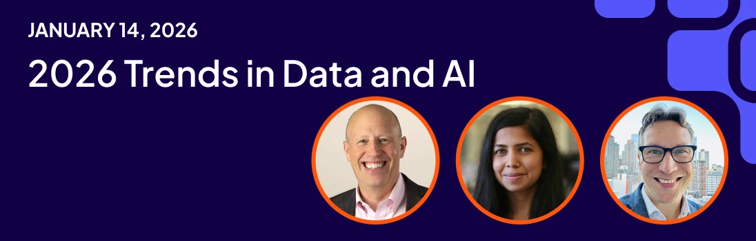 Webinar Trends for Data and AI speakers