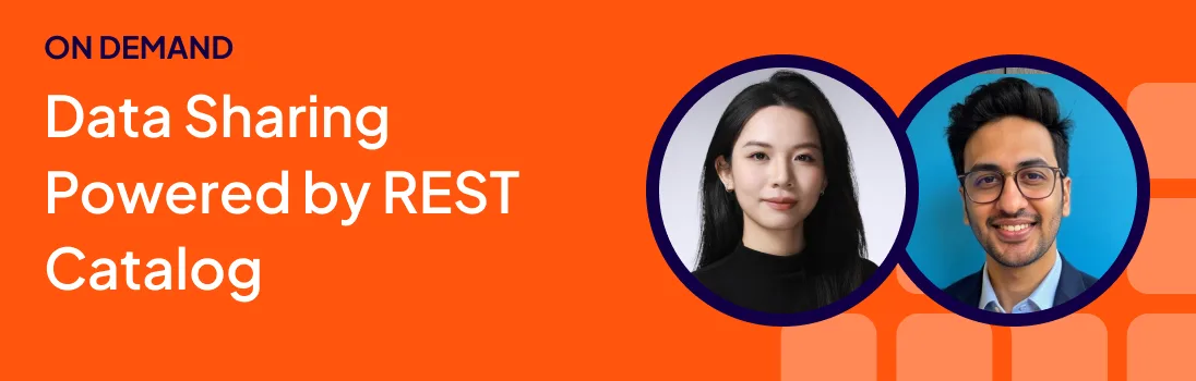 Data Sharing Powered by REST Catalog