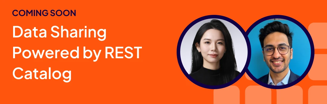 Data Sharing Powered by REST Catalog