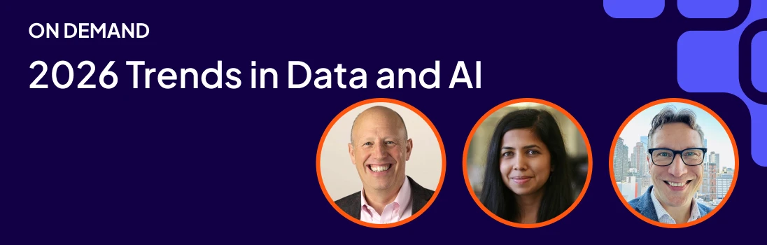 Webinar Trends for Data and AI speakers