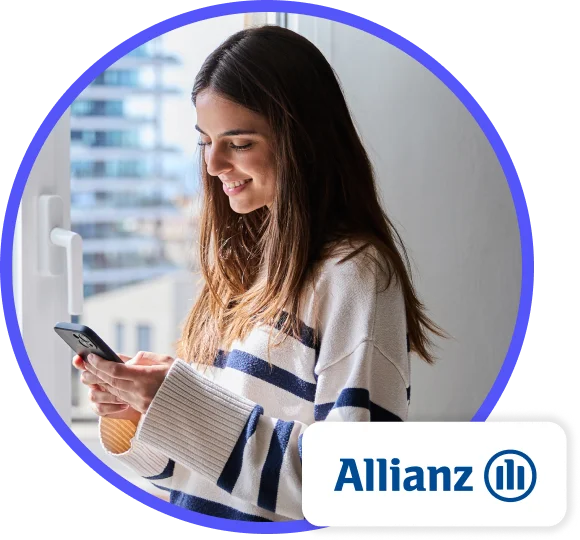 Allianz logo and imagery