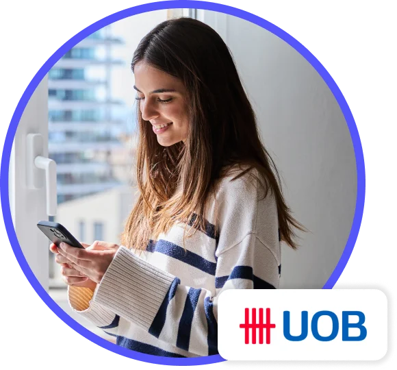 UOB logo and imagery