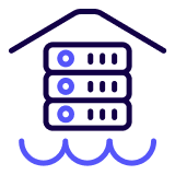 Open data lakehouse icon