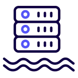 data flow data service icon