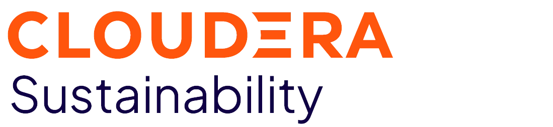 Cloudera Sustainability