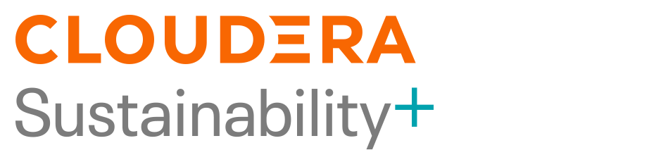 Cloudera Sustainability logo
