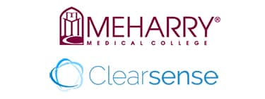 Meharry & Clearsense logos