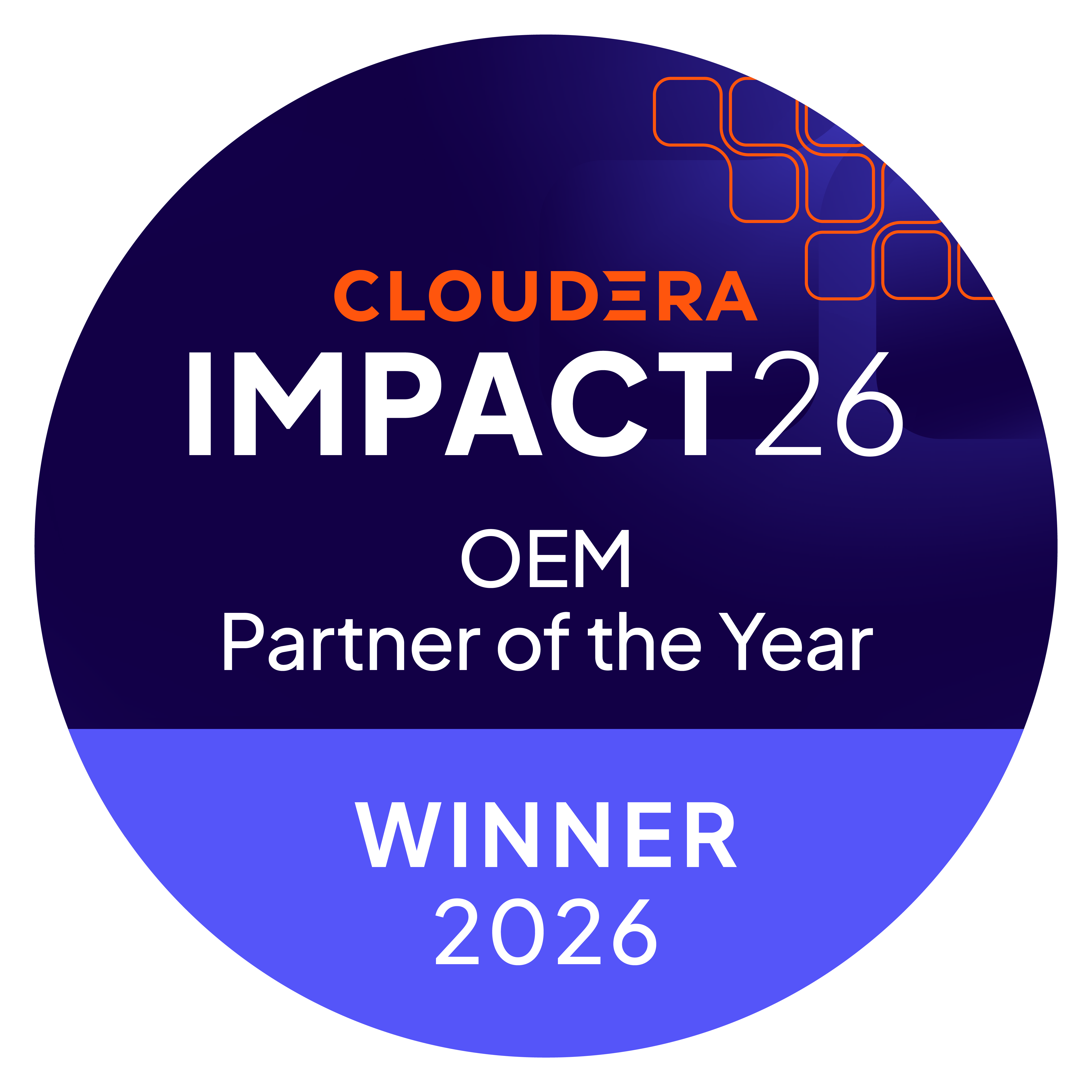 2026 Cloudera OEM Partner of the Year 