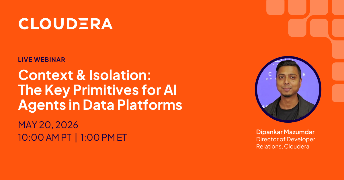 Context and Isolation: The Key Primitives for AI Agents in Data Platforms