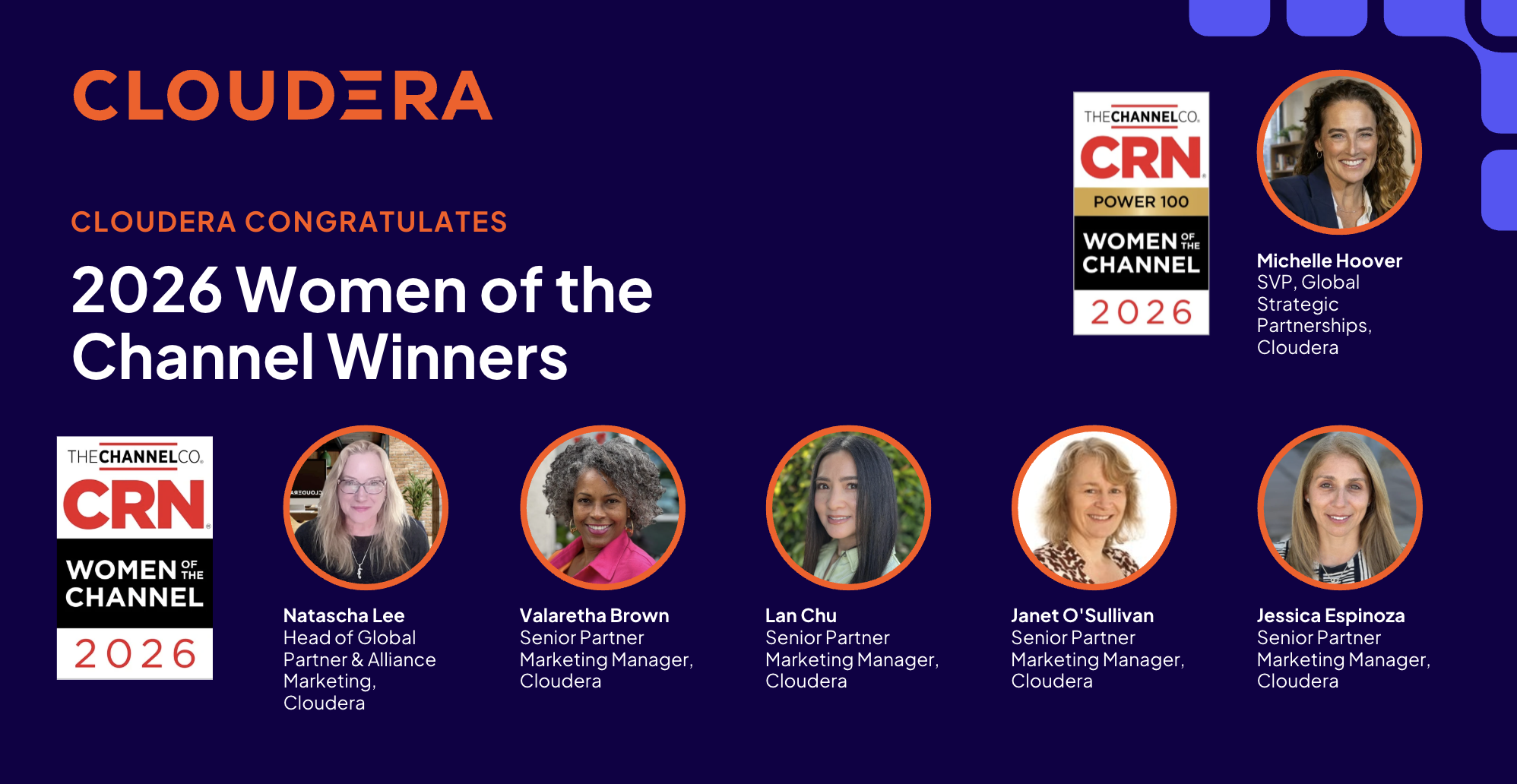 2026 Women of the channel winners 