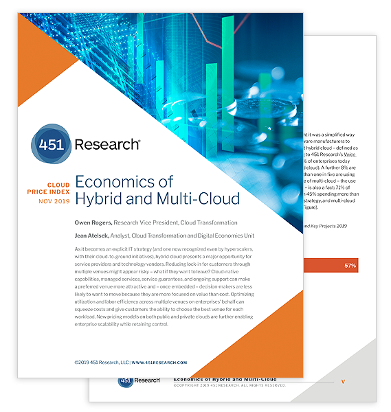 The economics of hybrid and multi-cloud 451 Research report