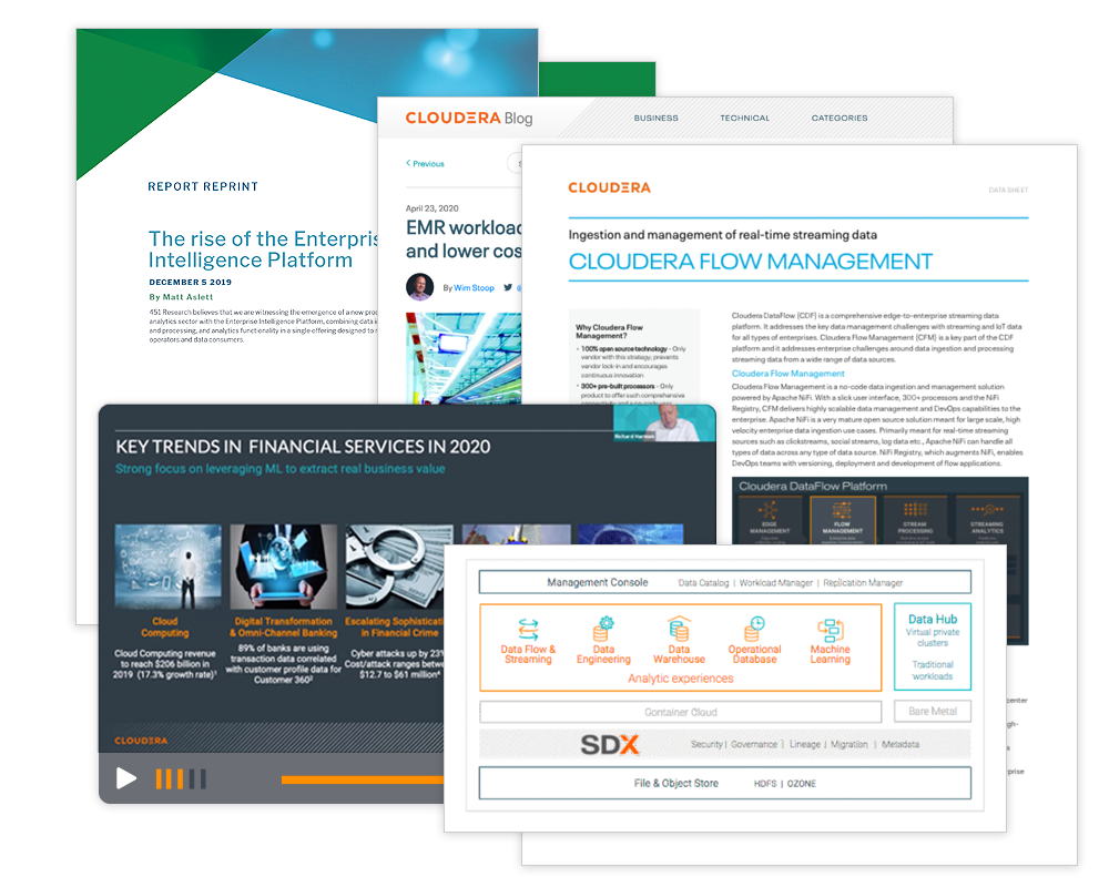 Cloudera resources hand picked for Barclays