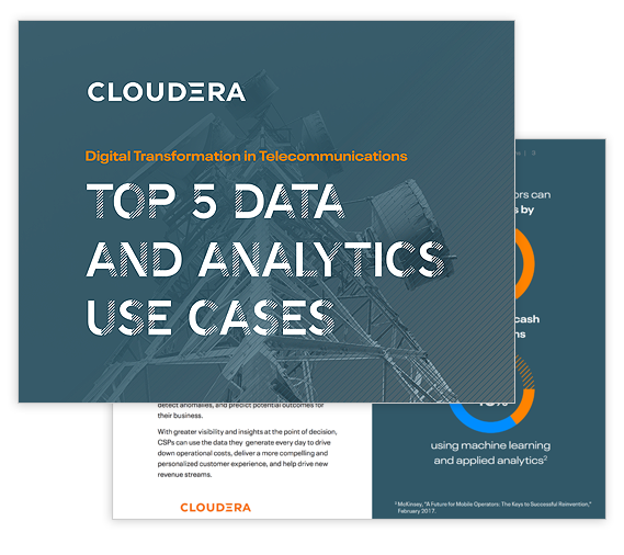 ebook Top 5 data and analytics use cases for Telcos