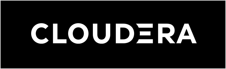 Cloudera Logo on black