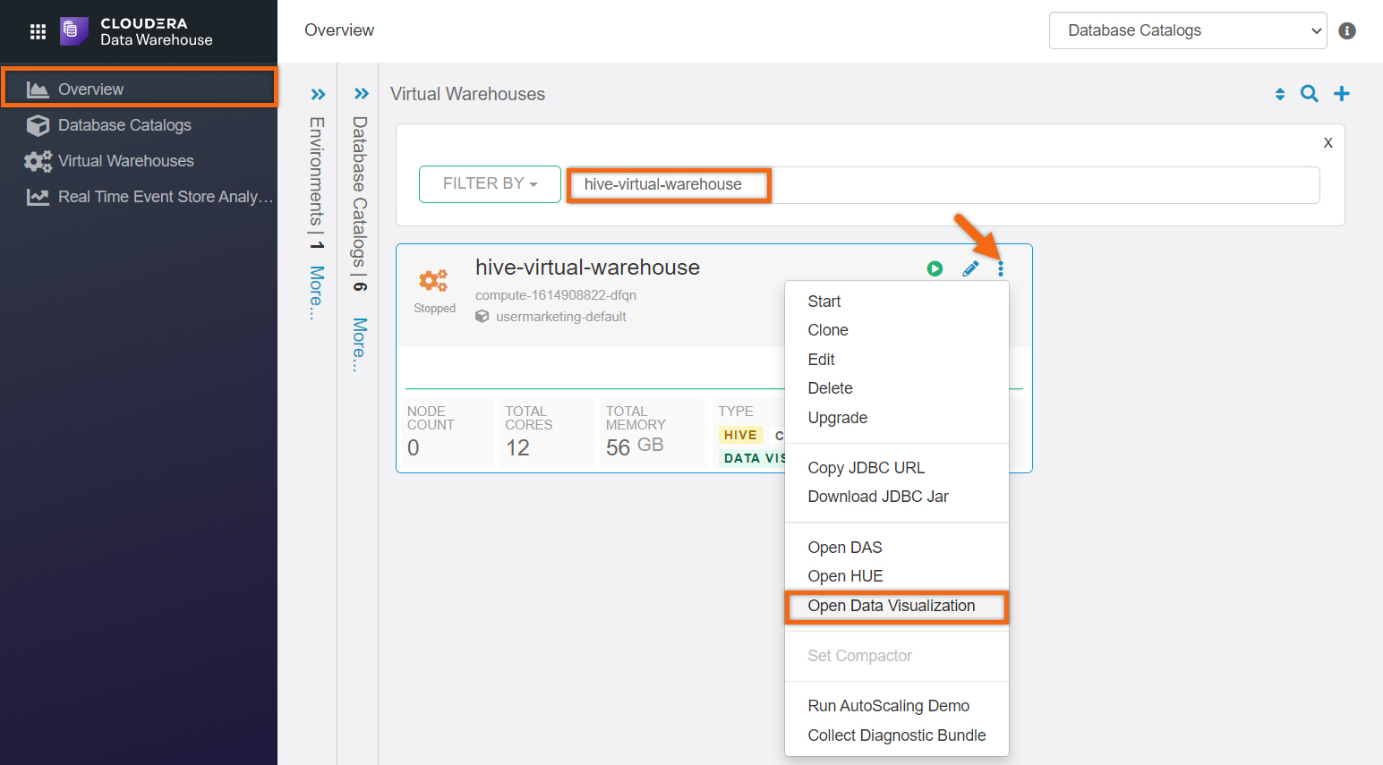 virtual-warehouse-openviz virtual-warehouse-openviz