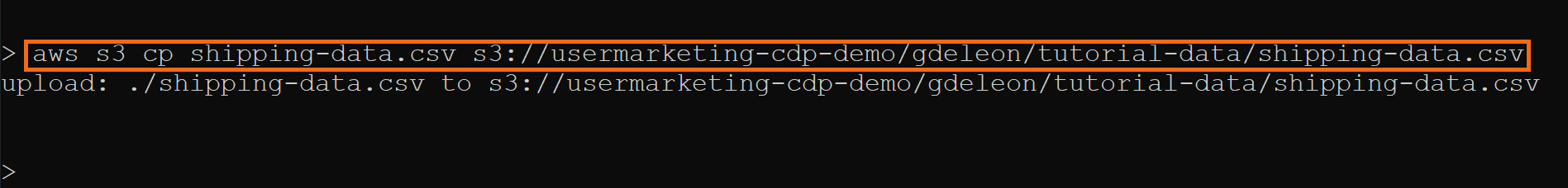 output-aws-cli output-aws-cli