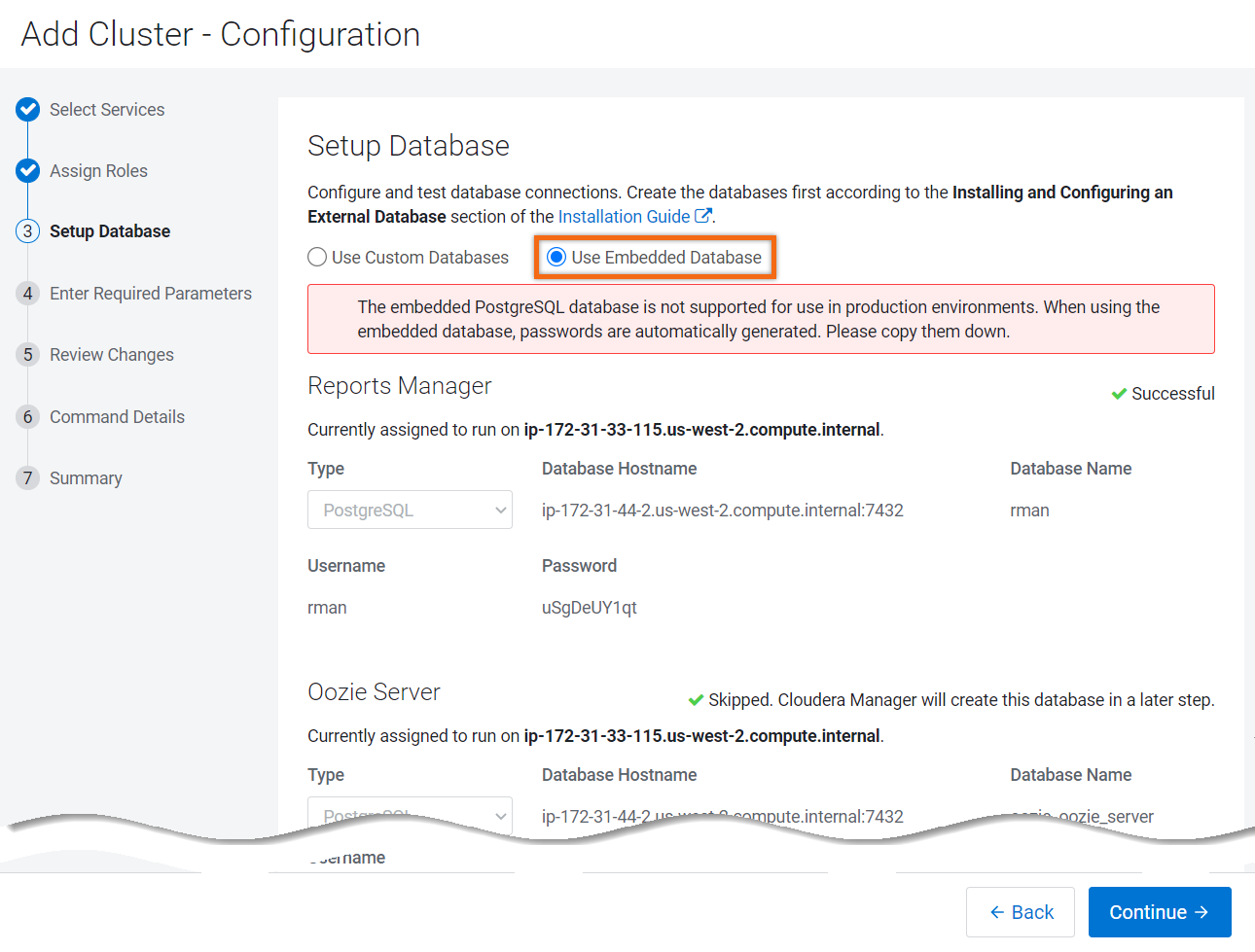 cm-configue-cluster-database