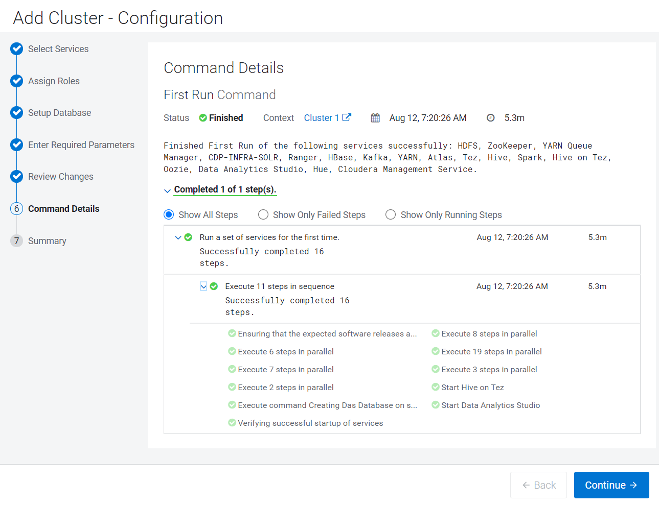 cm-configue-cluster-details