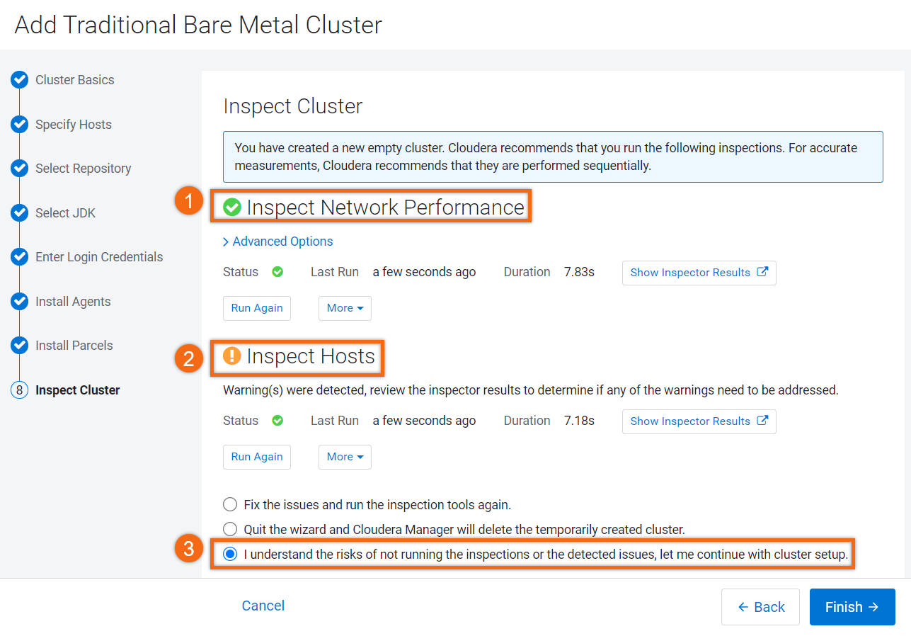 cm-install-cluster-inspection