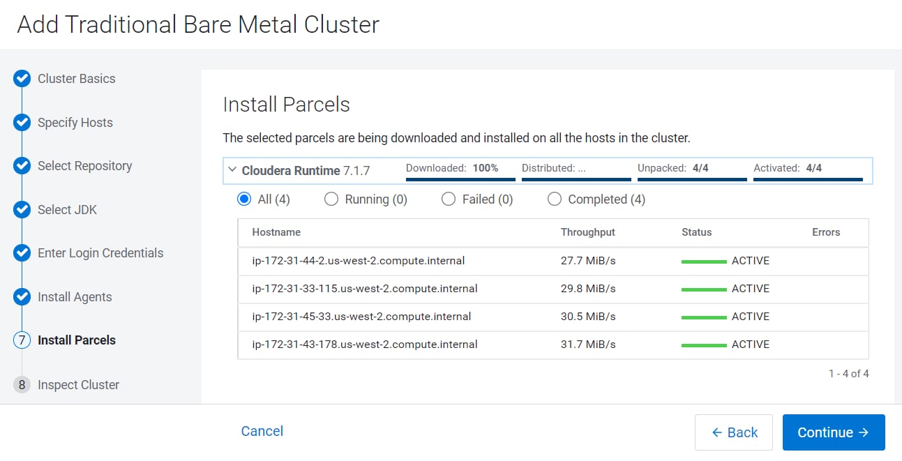 cm-install-cluster-parsels
