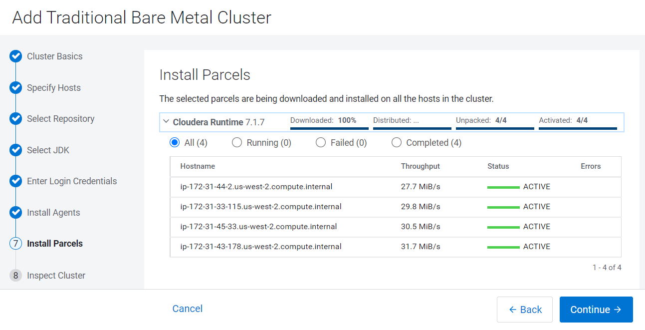 cm-install-cluster-parsels