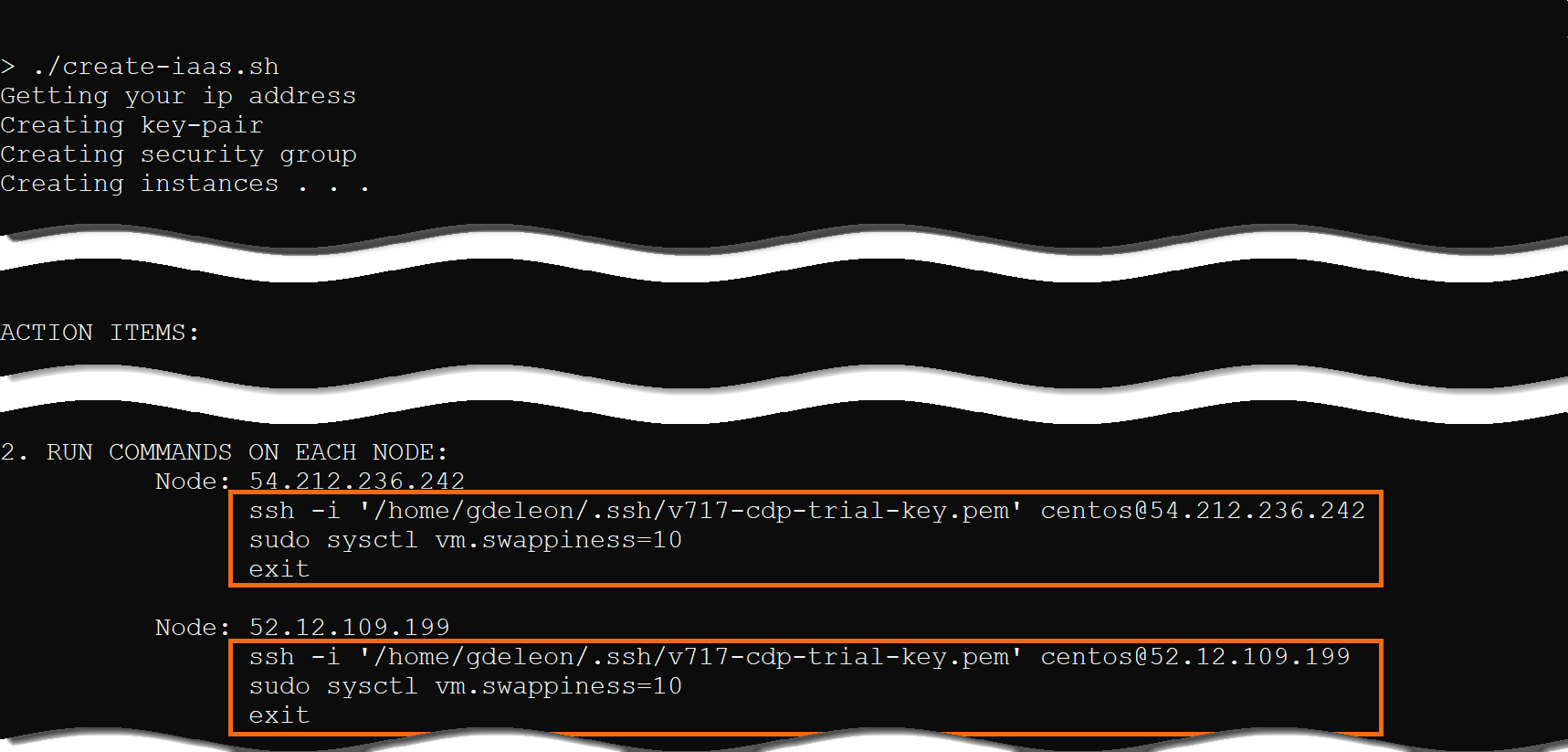 output-create-run-commands